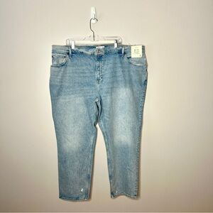 NWT Abercrombie & Fitch 90’s Straight Ultra High Rise Curve Jeans Size 24